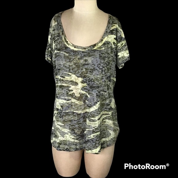 Torrid Camo Top, Sz 1, EUC - Picture 4 of 6